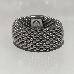 tiffany beaded ring size 7